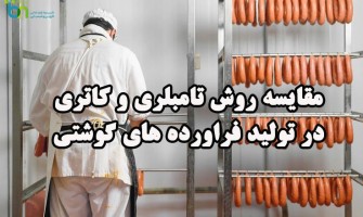 مقایسه روش تامبلری و کاتری در تولید فراورده های گوشتی