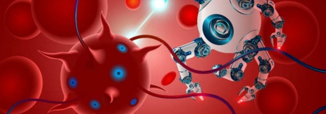 کوچک‌ ترین نانو ربات جهان برای دارورسانی
