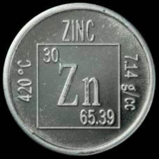 زینک (روی) (Zn) ؛ 25 میکرون