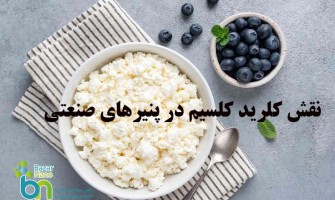 نقش کلرید کلسیم در تولید پنیرهای صنعتی