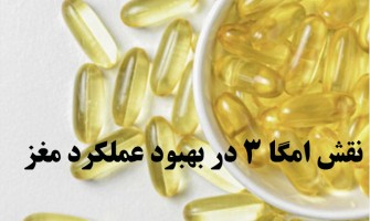 نقش اسیدهای چرب امگا-۳ در بهبود عملکرد مغز