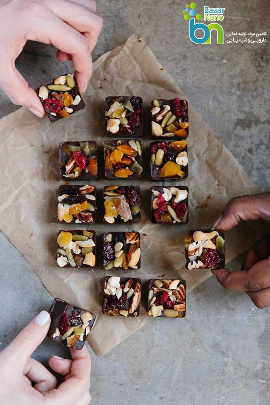 استفاده از صمغ ها در شکلات